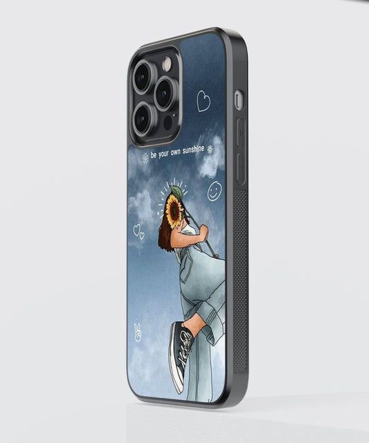 Sunshine Girl Glass Case