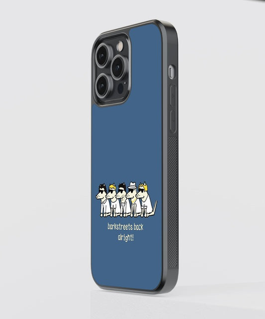 Backstreet Back Dogs Glass Case