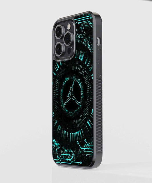 Basketball Neon Lights Glass Case