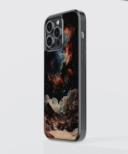 Celestial Sky Stars Glass Case