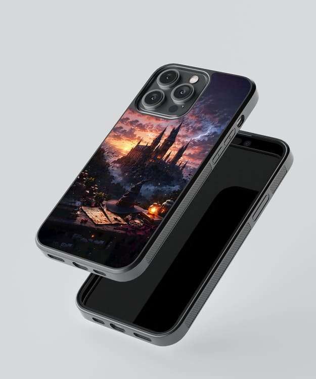 Hogwarts Harry Potter Glass Case