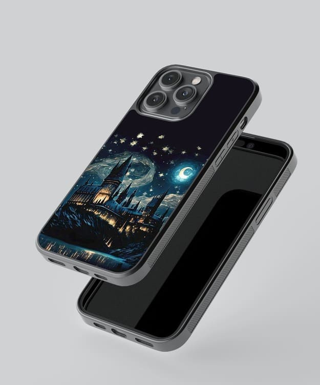 Celestial Hogwarts Glass Case