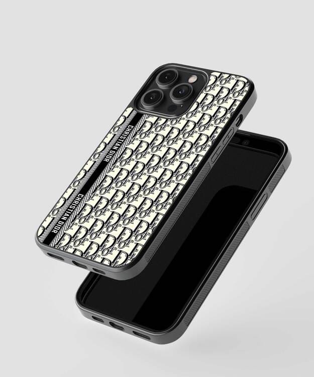 Christian Dior Strip Glass Case