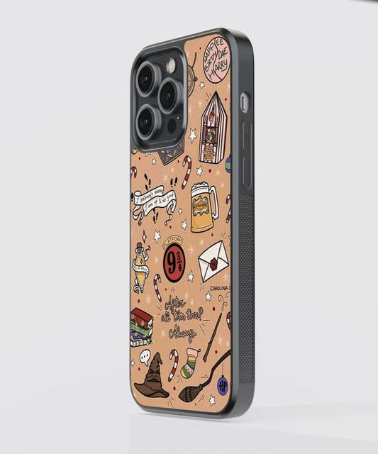 Harry Potter Icons Glass Case