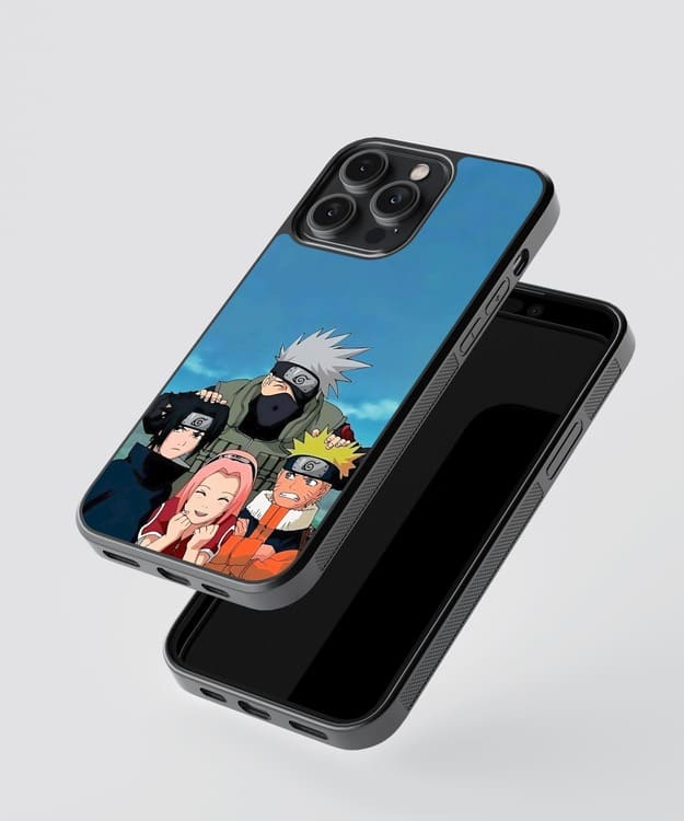 Kakashi And Friends Glass Case