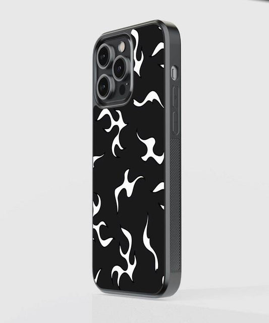 White Fire Glass Case