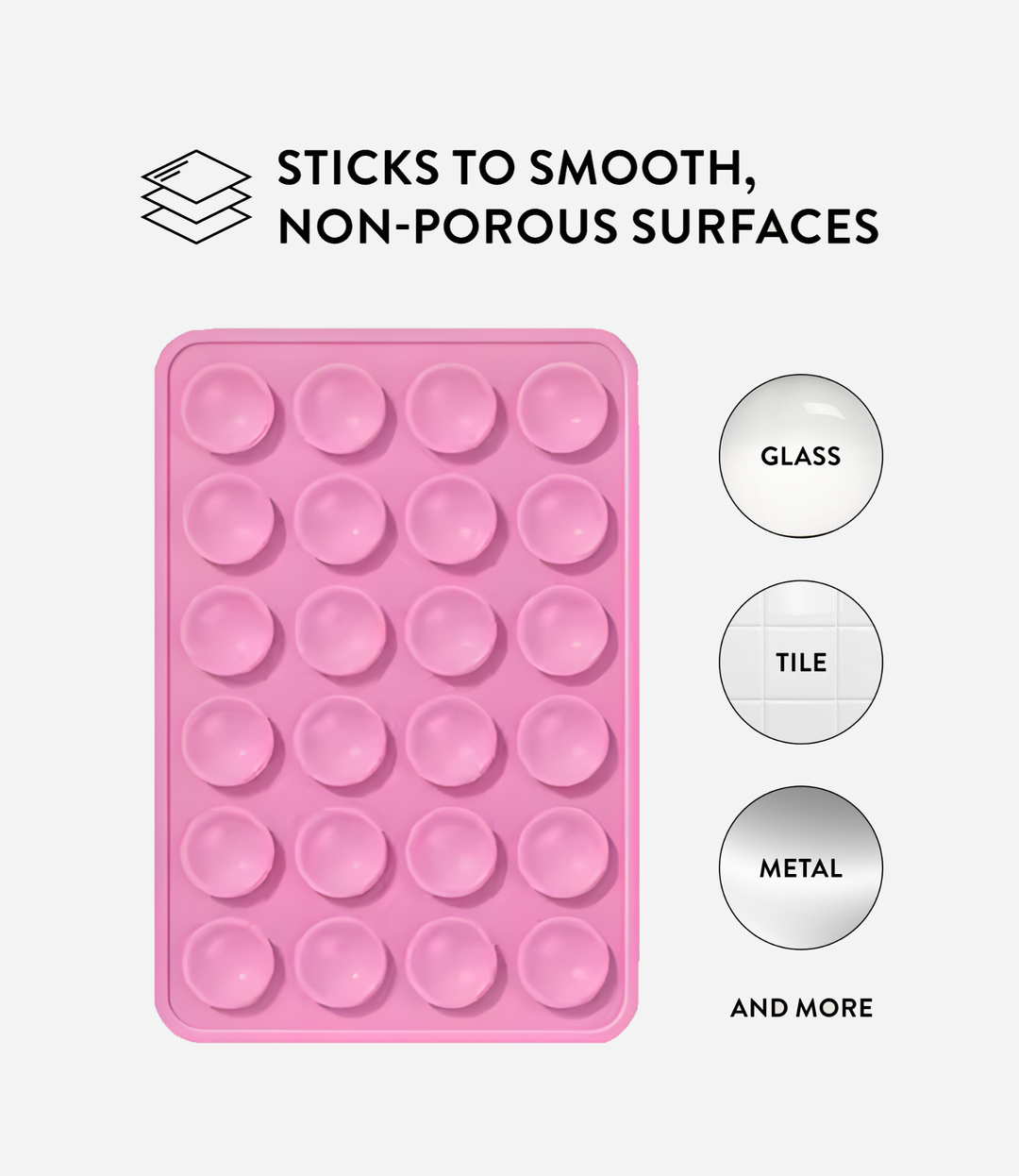 Silicone Sticky Grip Phone Holder – Multicolor