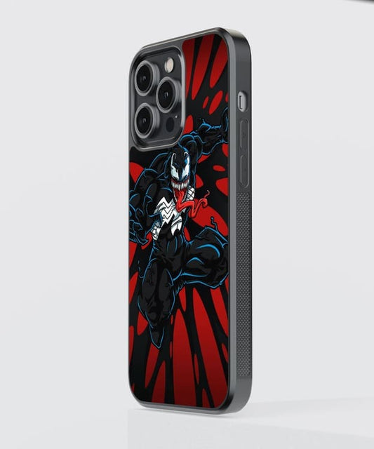 Venom Red Glass Case