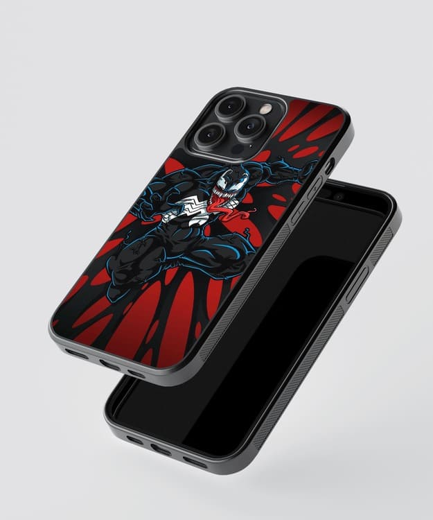 Venom Red Glass Case