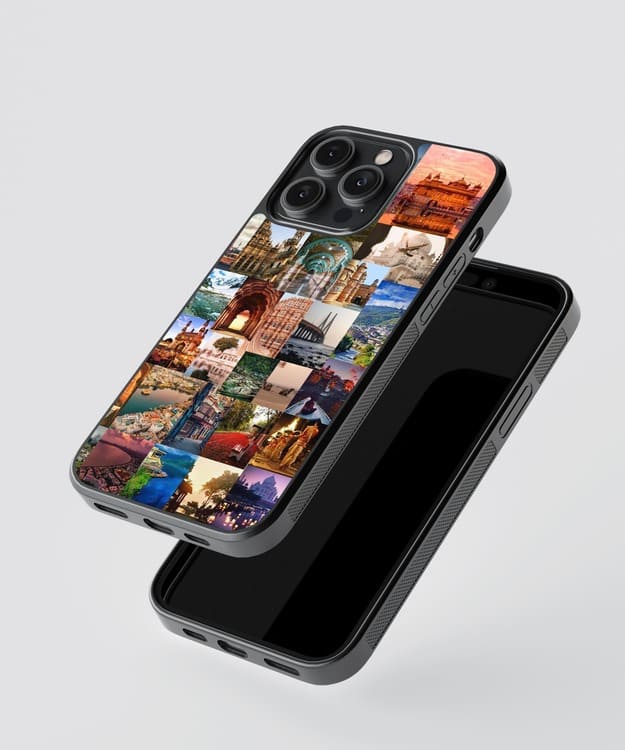 Beauty Of India Glass Case