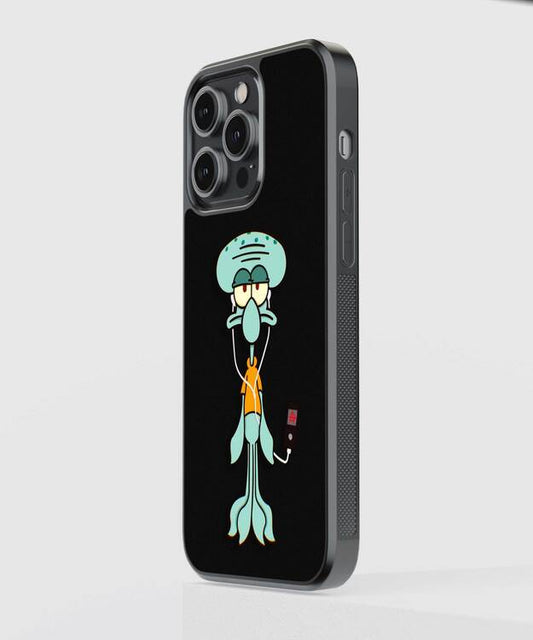 Squidward SpongeBob Glass Case