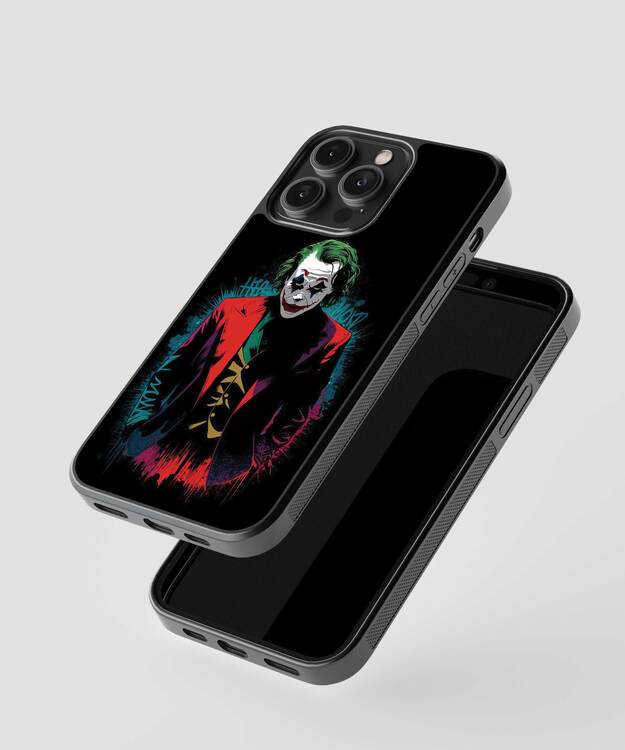 Joker Pose Glass Case
