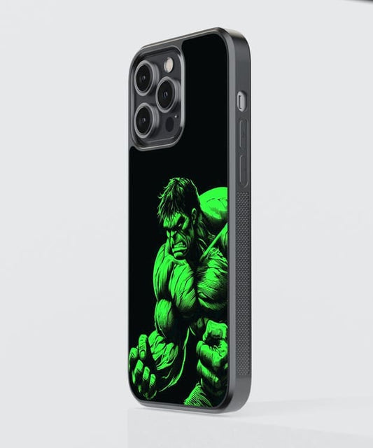 Hulk Green Glass Case