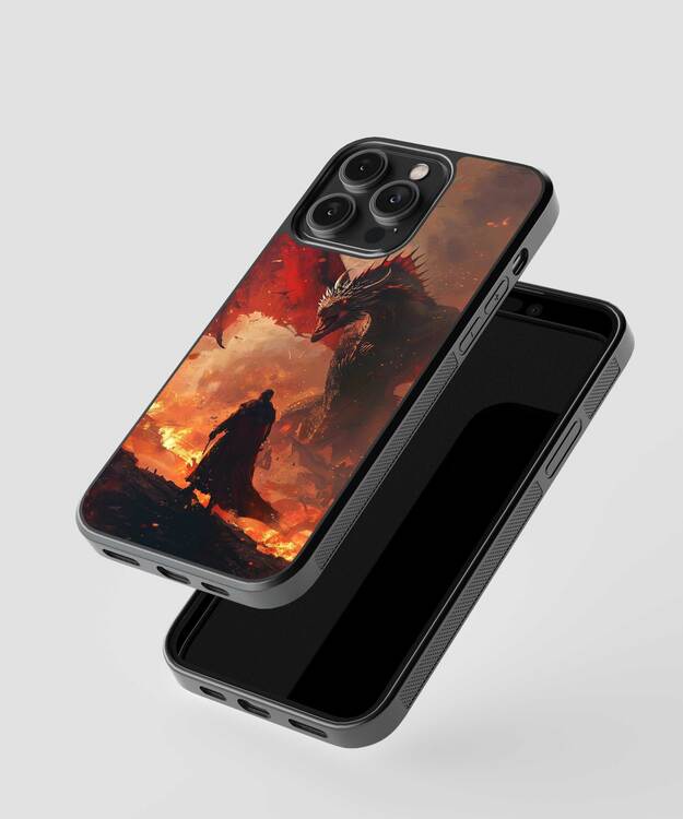 Dragons Game Of Thrones Glass Case