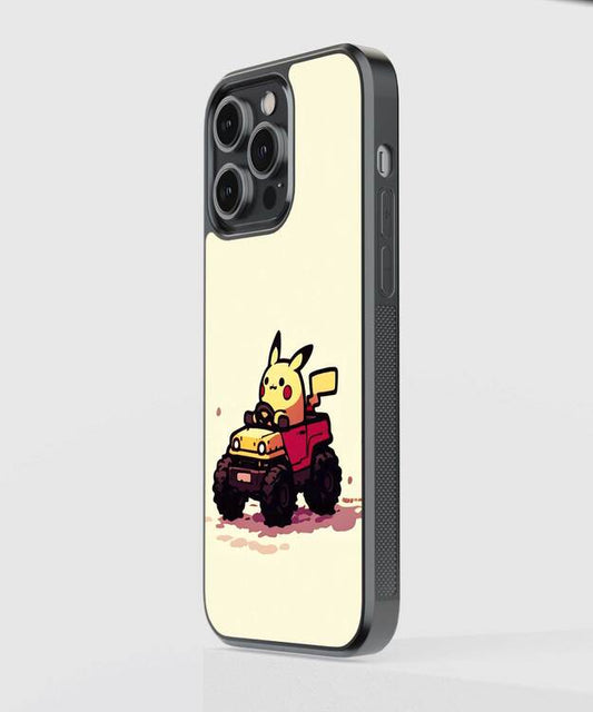 Pikachu Pokemon Glass Case