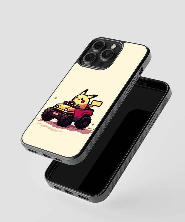 Pikachu Pokemon Glass Case