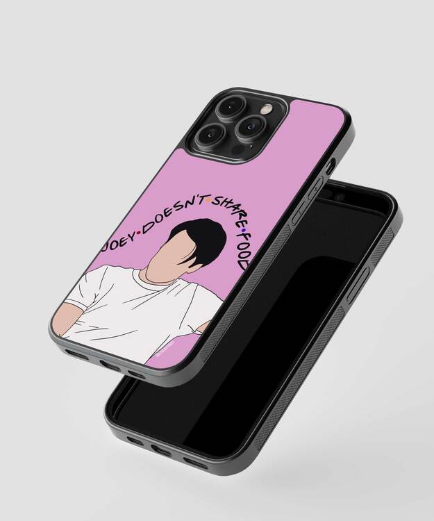 Joey Doesn't Share Food Glass Case