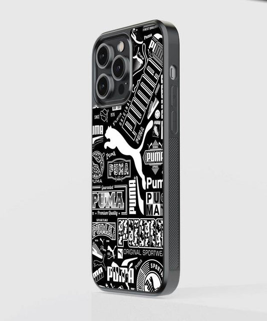Puma Black Glass Case