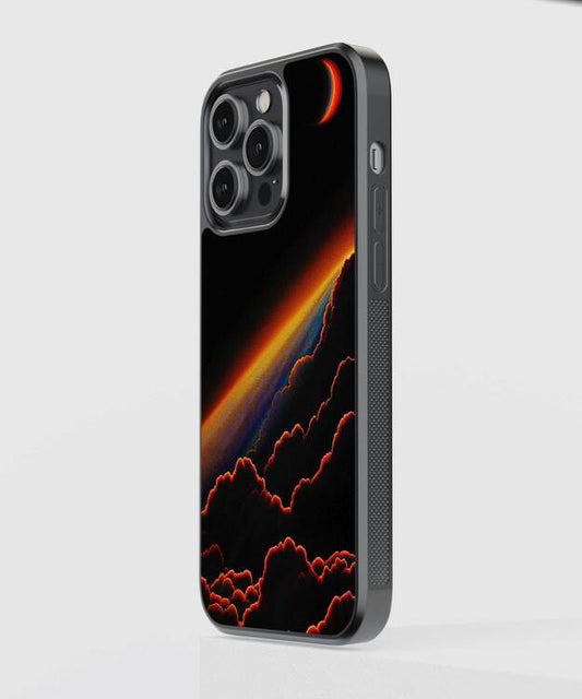 Moon Rainbow Glass Case