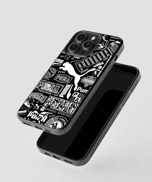 Puma Black Glass Case
