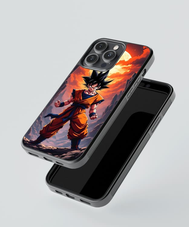 Son Goku Dragon Ball Z Glass Case