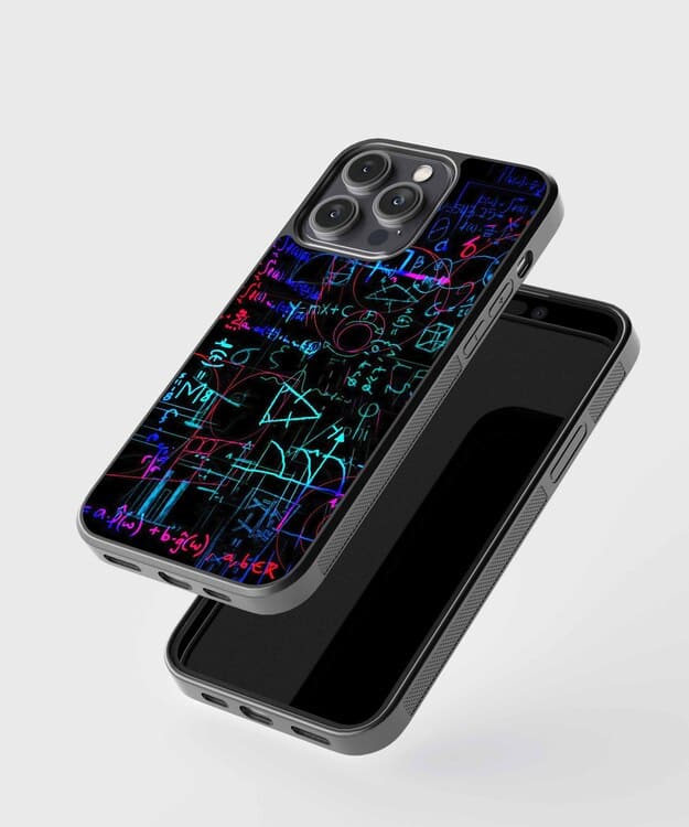 Equation Matrix Glass Case