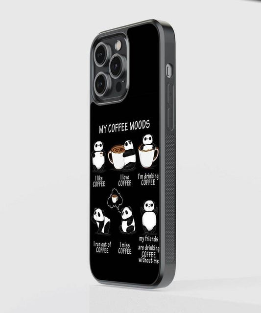Coffee Moods Panda Glass Case