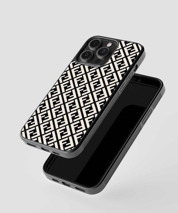 Fendi Diagonals Glass Case