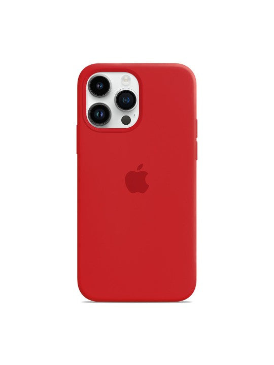 Solid Red Silicone Case