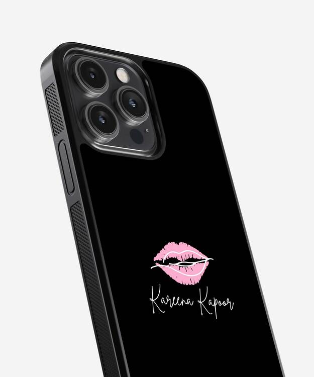 Kiss Custom Name Glass Case