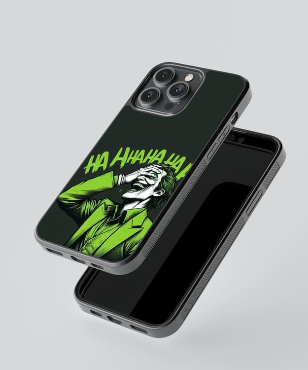 Joker HaHaHa Glass Case