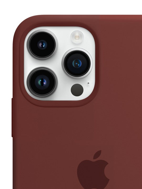 Solid Brown Silicone Case