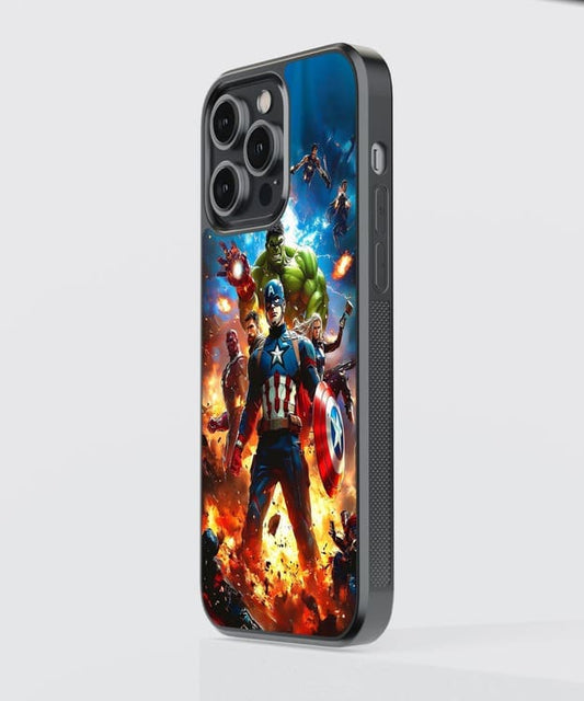 Avengers Assemble Glass Case