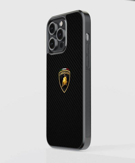 Lamborghini Logo Glass Case