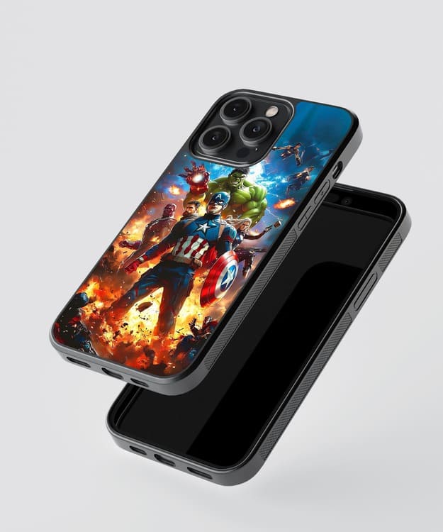 Avengers Assemble Glass Case