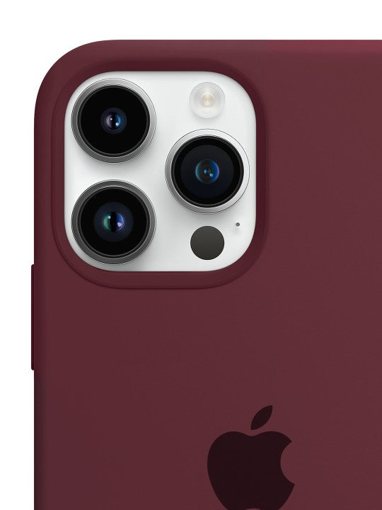 Solid Maroon Silicone Case