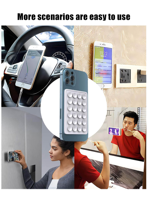Silicone Sticky Grip Phone Holder – Multicolor