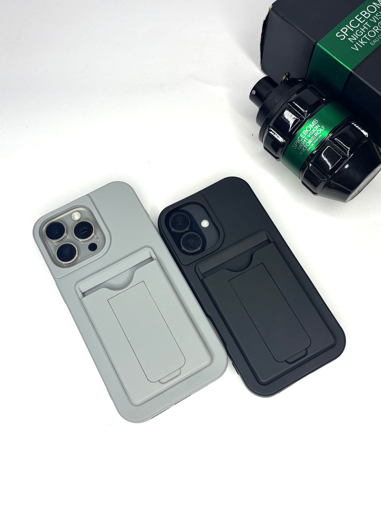 iPhone 3 in 1 Wallet and Stand Matte Finish Case