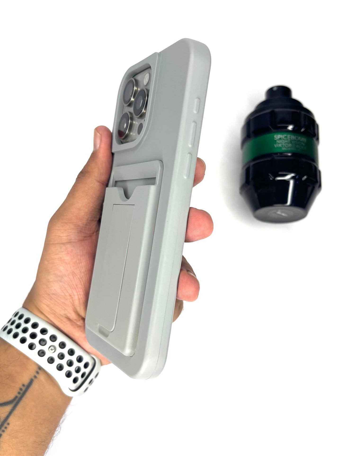 iPhone 3 in 1 Wallet and Stand Matte Finish Case