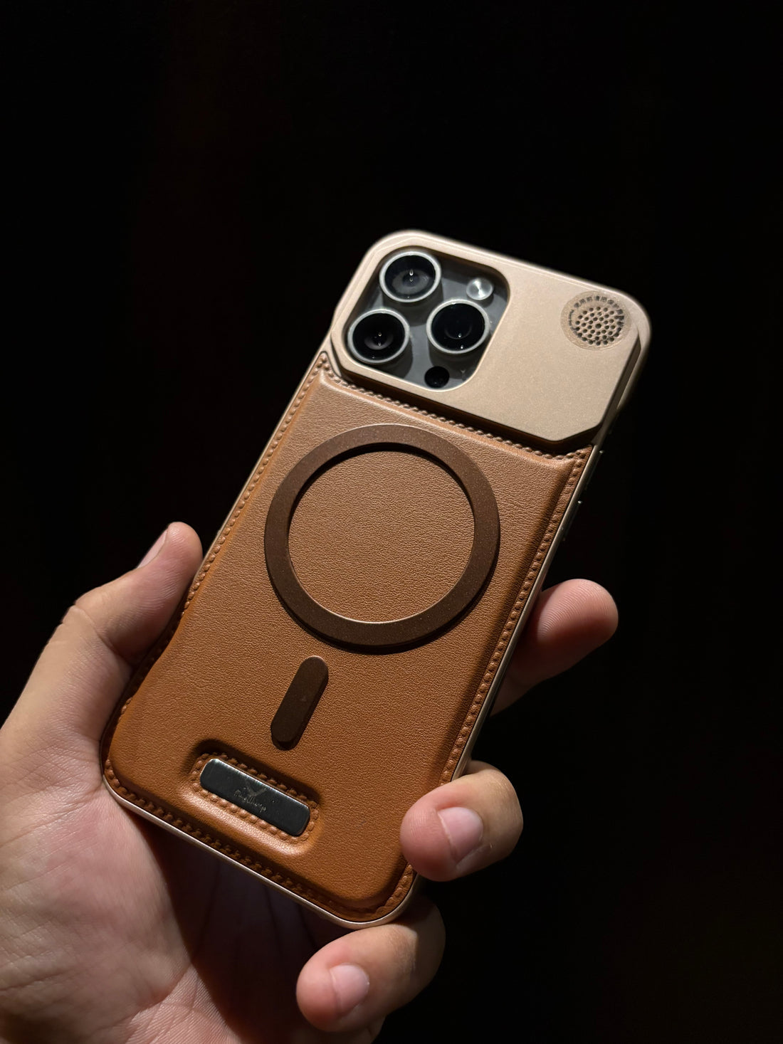 Luxury MagSafe Leather Case With Fragrance