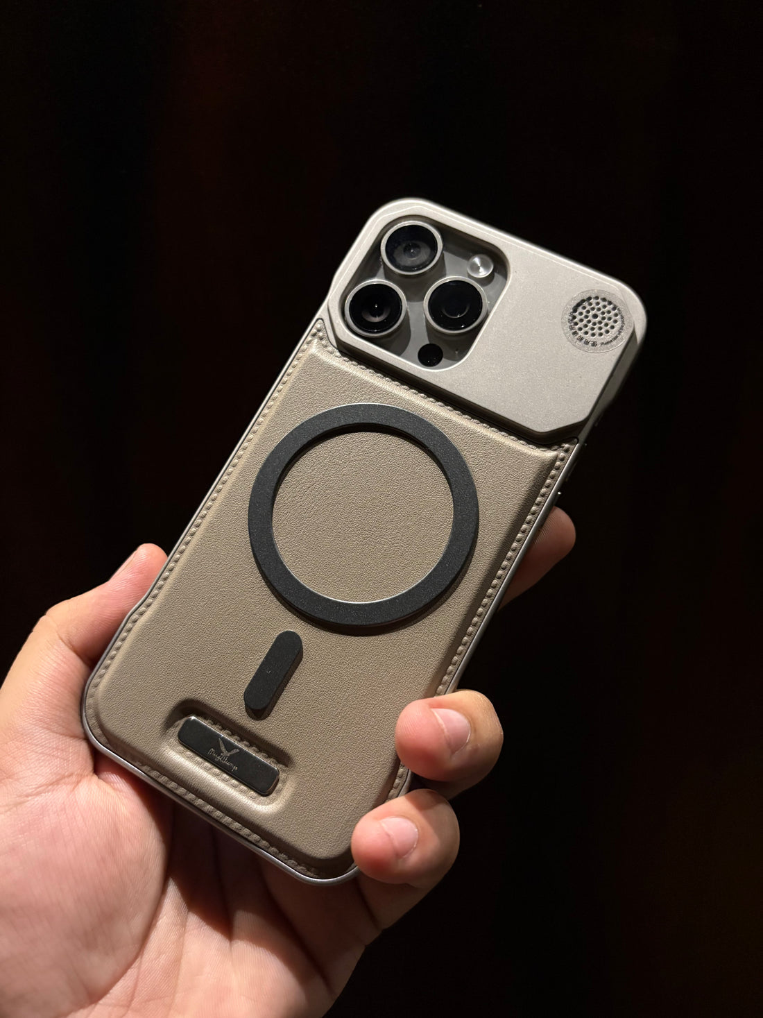 Luxury MagSafe Leather Case With Fragrance