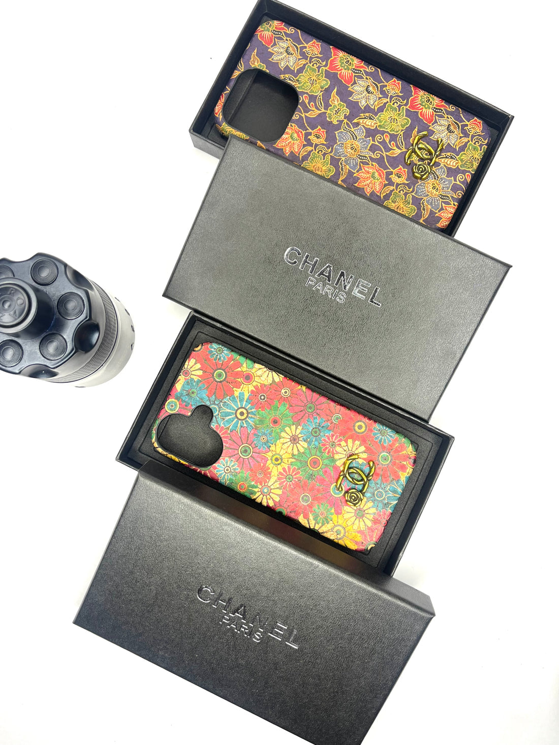 CHANEL - Luxury Designer Floral iPhone Case