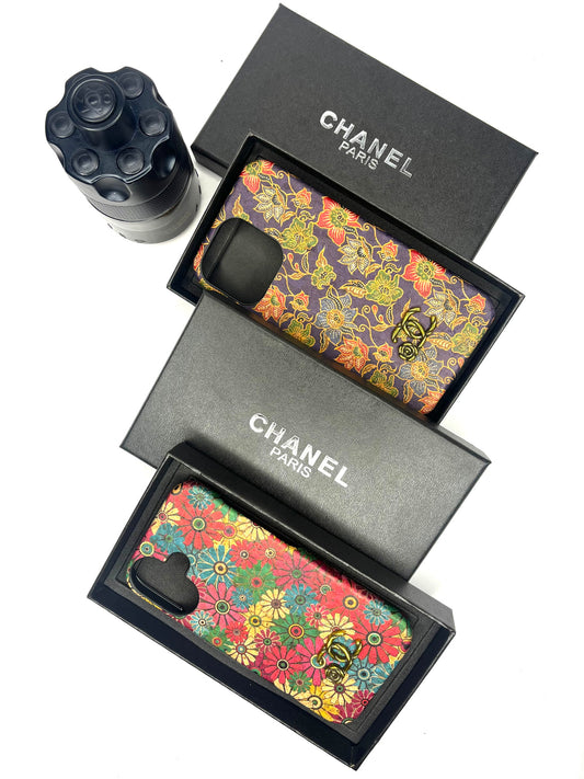 CHANEL - Luxury Designer Floral iPhone Case