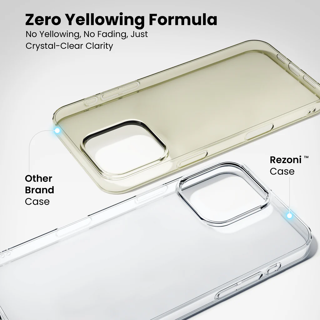 Anti Yellow Clear Case