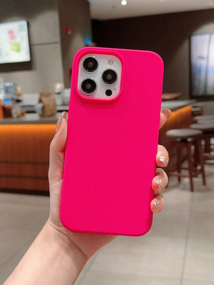 Solid Hot Pink Silicone Case