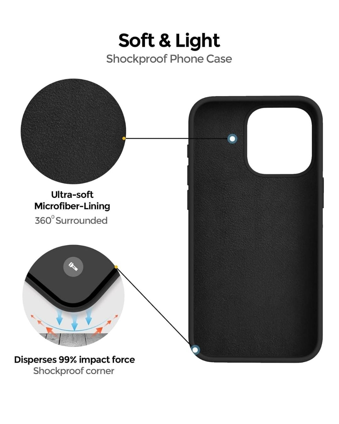 Solid Baby Blue Silicone Case