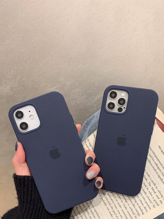 Solid Navy Blue Silicone Case