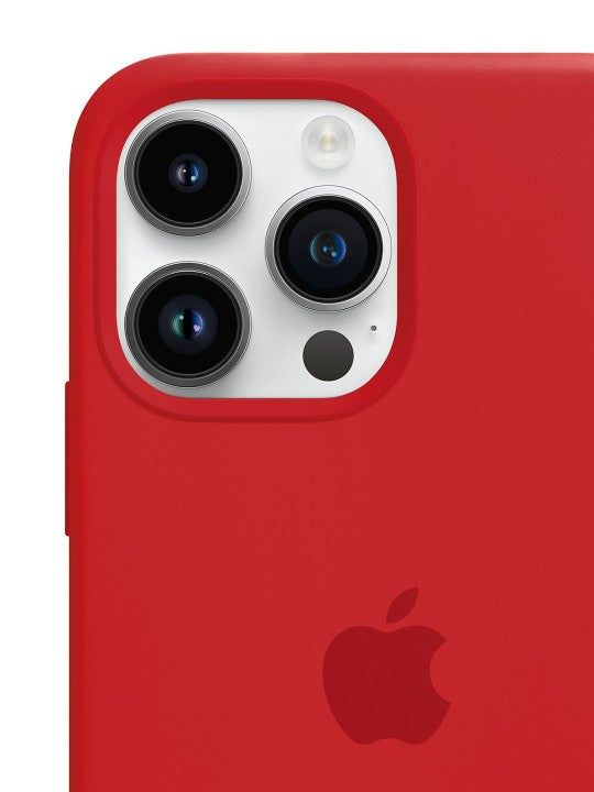 Solid Red Silicone Case