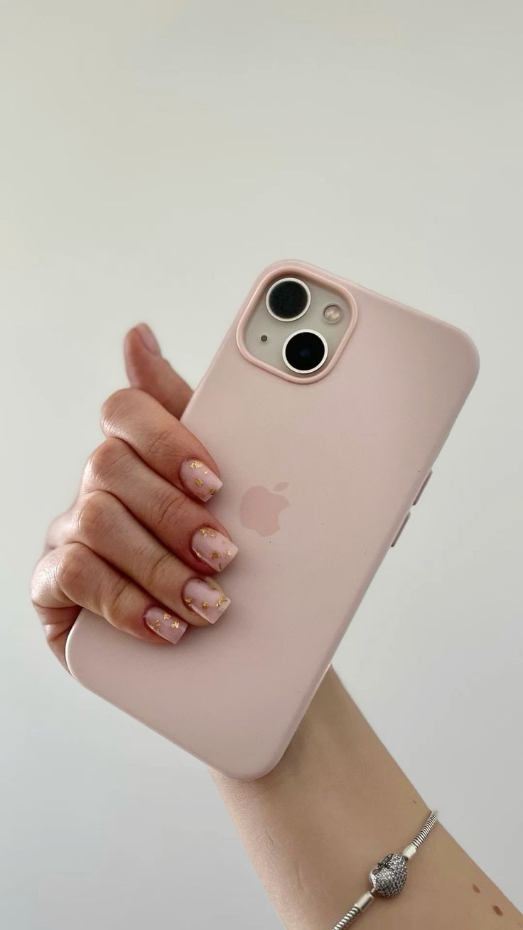 Solid Baby Pink Silicone Case