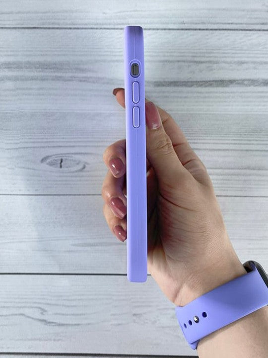 Solid Lavender Silicone Case